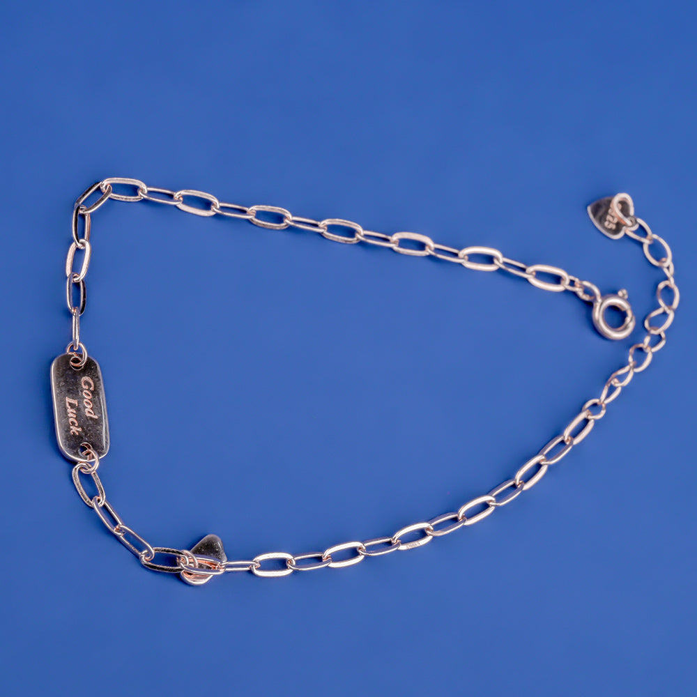 Simple Lucky  925 Rose Gold